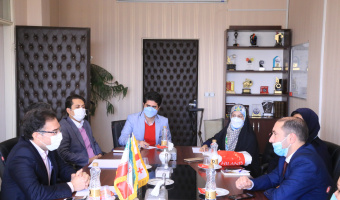 رایزن فرهنگی گرجستان در ایران از دانشگاه علامه طباطبائی بازدید کرد