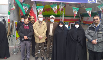 حضور دانشگاهیان دانشگاه علامه طباطبائی در مراسم یوم الله بیست و دوم بهمن