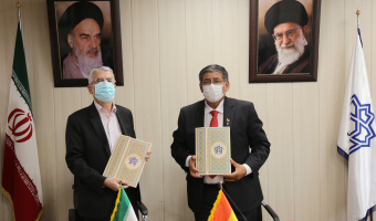 امضای تفاهم نامه همکاری های علمی- پژوهشی دانشگاه علامه طباطبائی و دانشگاه عالی سان سیمون بولیوی