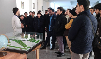 بازدید دانش آموزی از پردیس مرکزی دانشگاه علامه طباطبائی