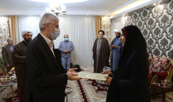 دیدار رئیس دانشگاه علامه طباطبائی با خانواده شهید دکتر محمود رفیعی