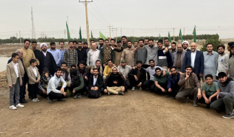 گزارش تصویری اردوی راهیان نور دانشجویان دانشگاه علامه طباطبائی