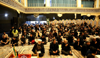مراسم معنوی احیای شب بیست‌وسوم ماه مبارک رمضان در دانشگاه علامه طباطبائی