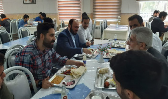 بازدید سرزده رئیس دانشگاه علامه‌طباطبائی از رستوران دانشجویی پردیس مرکزی