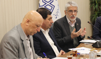 نشست مشترک معاون اول رئیس جمهور، وزیر علوم، تحقیقات و فناوری و رئیس دانشگاه علامه‌طباطبائی