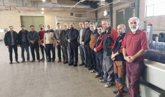 بازدید مدیر نظارت و ارزیابی از چاپخانه دانشگاه