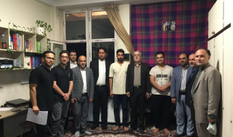 بازدید هیئت رئیسه دانشگاه علامه‌طباطبائی از خوابگاه پسرانه شهید همت