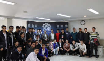 بازدید دانش‌آموزی از پردیس مرکزی دانشگاه علامه‌طباطبائی