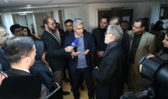 بازدید سر زده وزیر علوم از خوابگاه‌ دخترانه شهید سلامت دانشگاه علامه طباطبائی