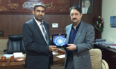 رئیس دانشگاه با مسئولان آموزش عالی جمهوری افغانستان دیدار کرد
