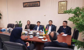 دیدار رئیس دانشگاه غرجستان افغانستان با معاون پژوهشی دانشگاه 