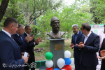 رونمایی از سردیس شاعر ملی‌ اوستیا در دانشگاه علامه طباطبائی