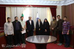 نشست صمیمانه رئیس دانشگاه علامه طباطبائی با دانشجویان فعال فرهنگی