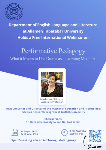 کارگاه علمی بین‌المللی «Performative pedagogy» برگزار می شود
