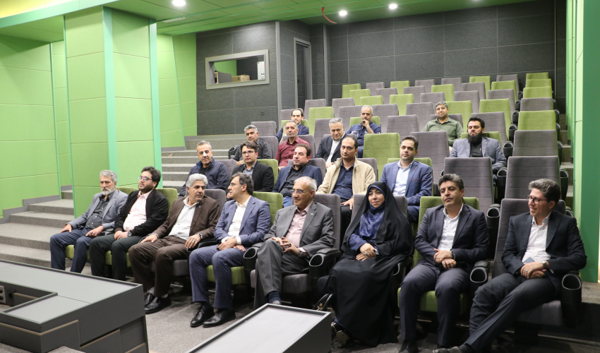 بازدید معاون فرهنگی و اجتماعی وزارت علوم، تحقیقات و فناوری از روند تکمیل و تجهیز سینمای دانشگاه علامه طباطبائی