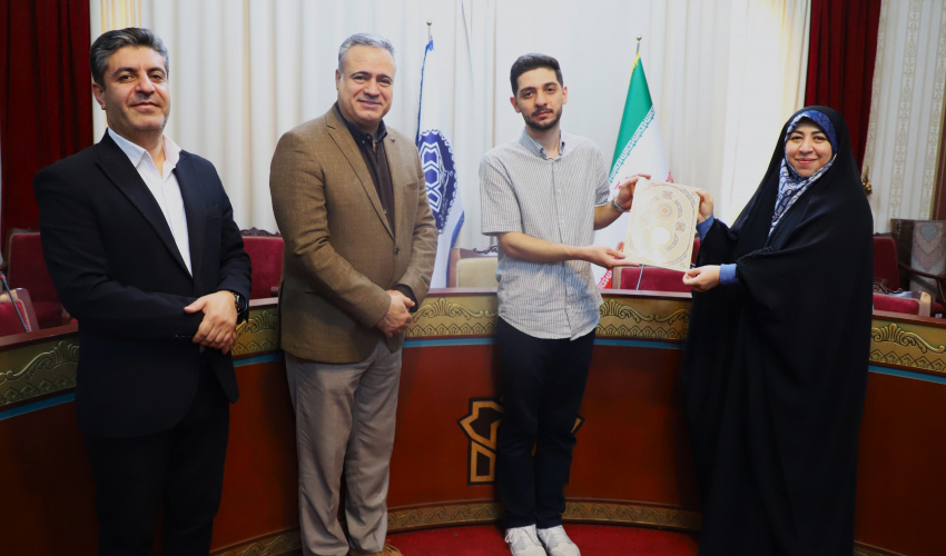 مشاور جوان معاون فرهنگی و اجتماعی دانشگاه علامه طباطبائی منصوب شد
