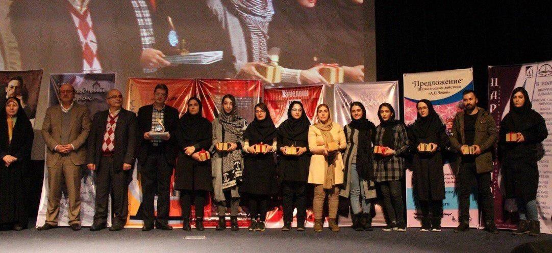 کسب مقام نخست فارسی آموزان مرکز «آرفا» در جشنواره ی ملی تئاتر دانشجویی به زبان روسی