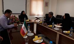 نشست مشترک رئیس پژوهشکده بیمه با رئیس موسسه آموزش عالی بیمه اکو