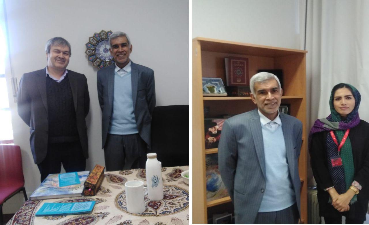 دیدار رایزن فرهنگی کشورمان در اسپانیا از مرکز فرهنگی خیام در دانشگاه نبریخا 