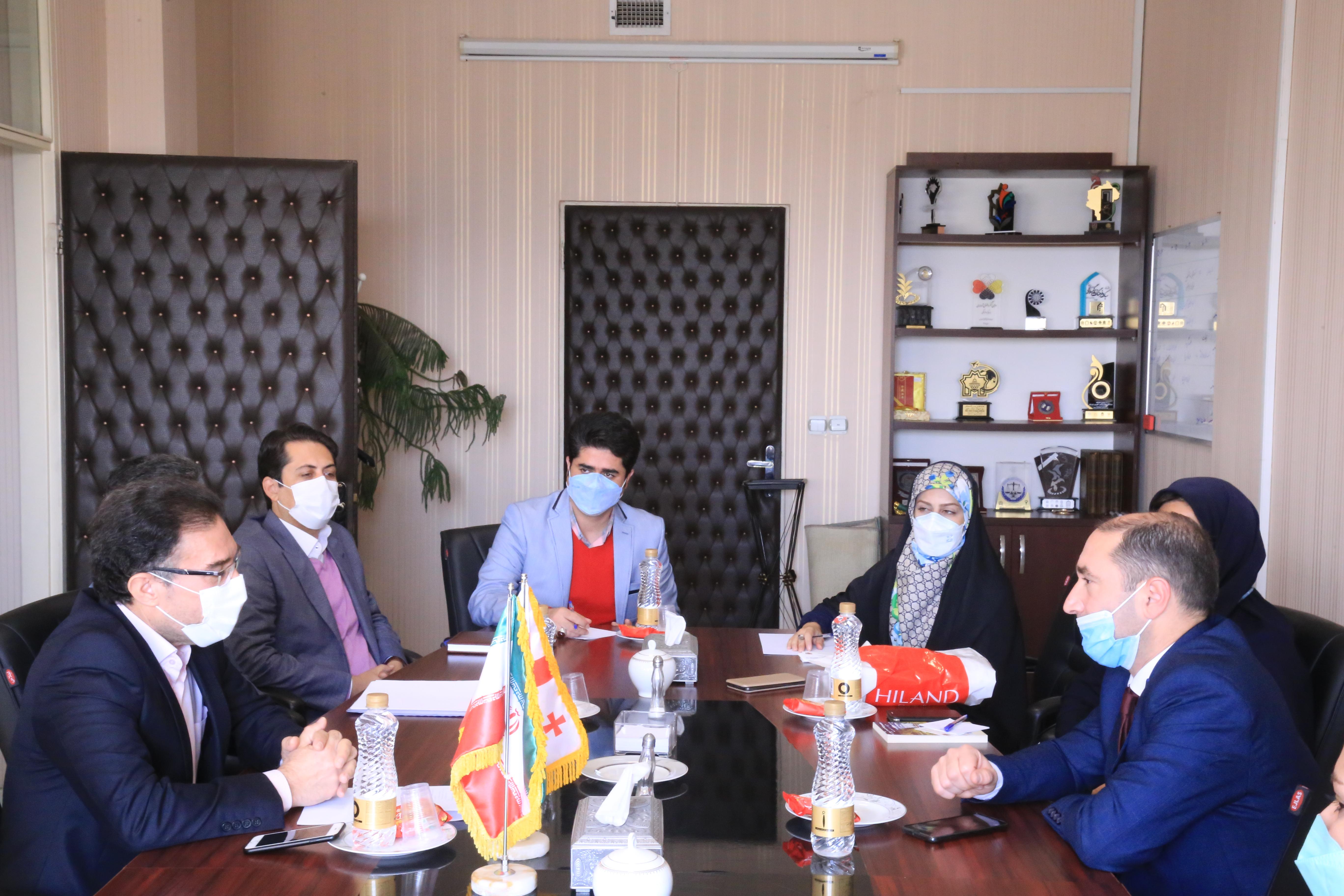 رایزن فرهنگی گرجستان در ایران از دانشگاه علامه طباطبائی بازدید کرد