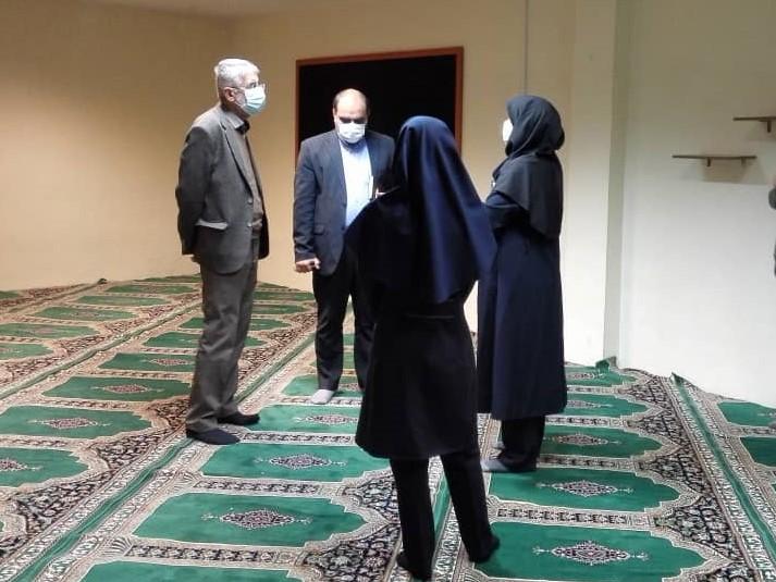بازدید سرپرست دانشگاه از خوابگاه دخترانه شهید معینیان