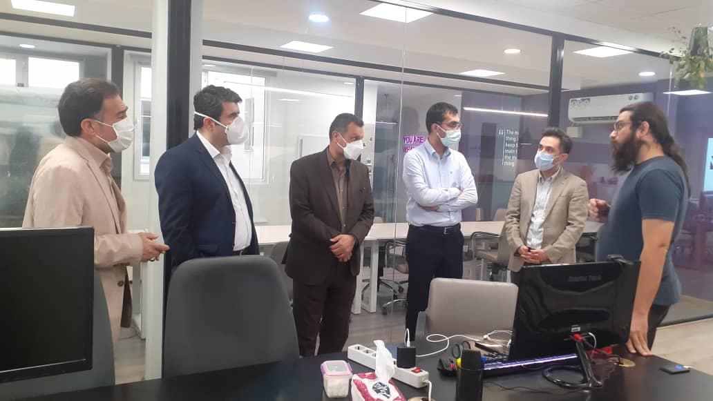 معاون فناوری و نوآوری وزارت علوم از مرکز رشد دانشگاه علامه طباطبائی بازدید کرد