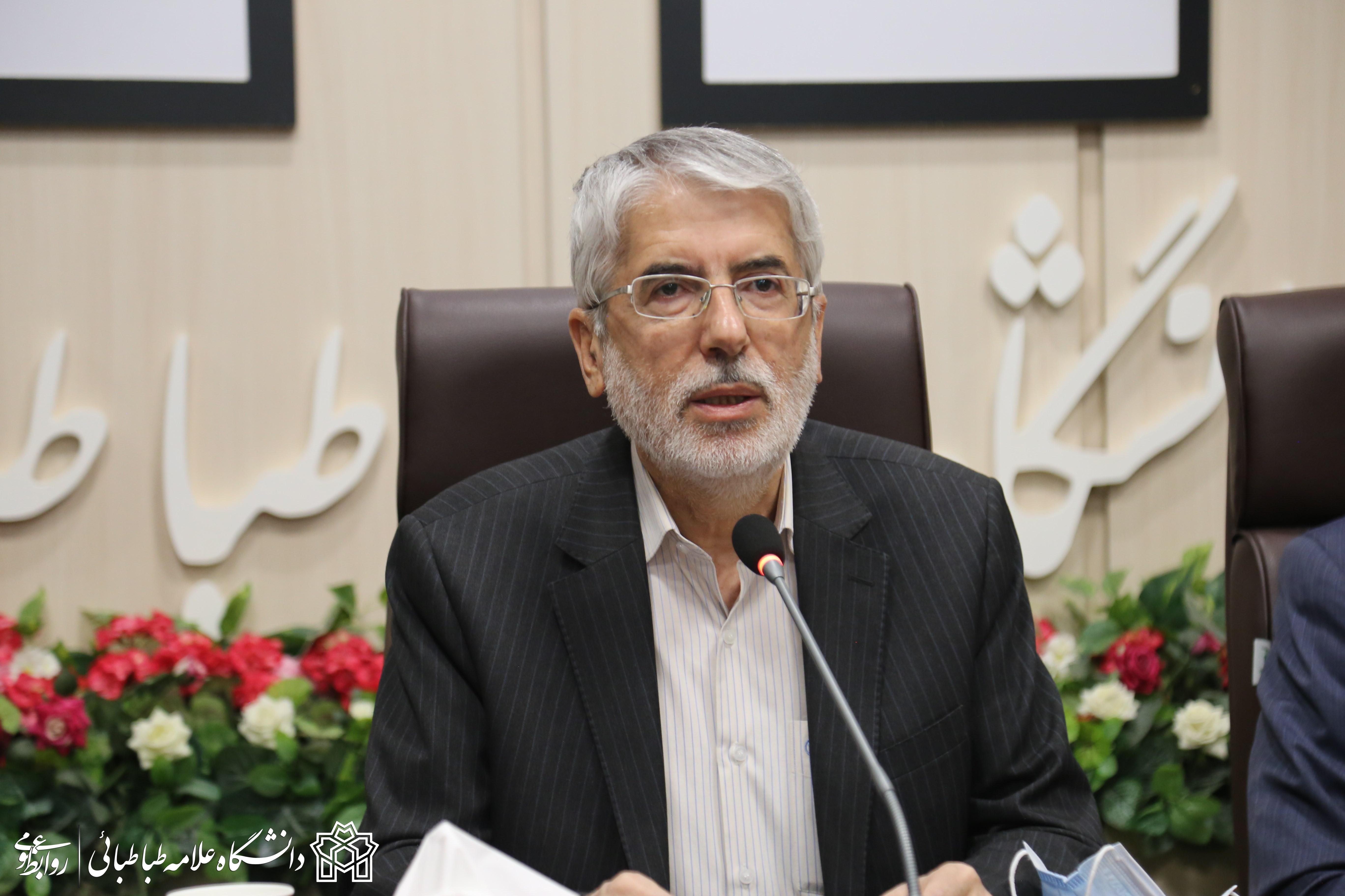 برگزاری نشست های هم اندیشی رئیس دانشگاه علامه طباطبائی با اعضای هیئت علمی دانشکده های حقوق و علوم سیاسی، مدیریت و حسابداری و ادبیات فارسی و زبان های خارجی