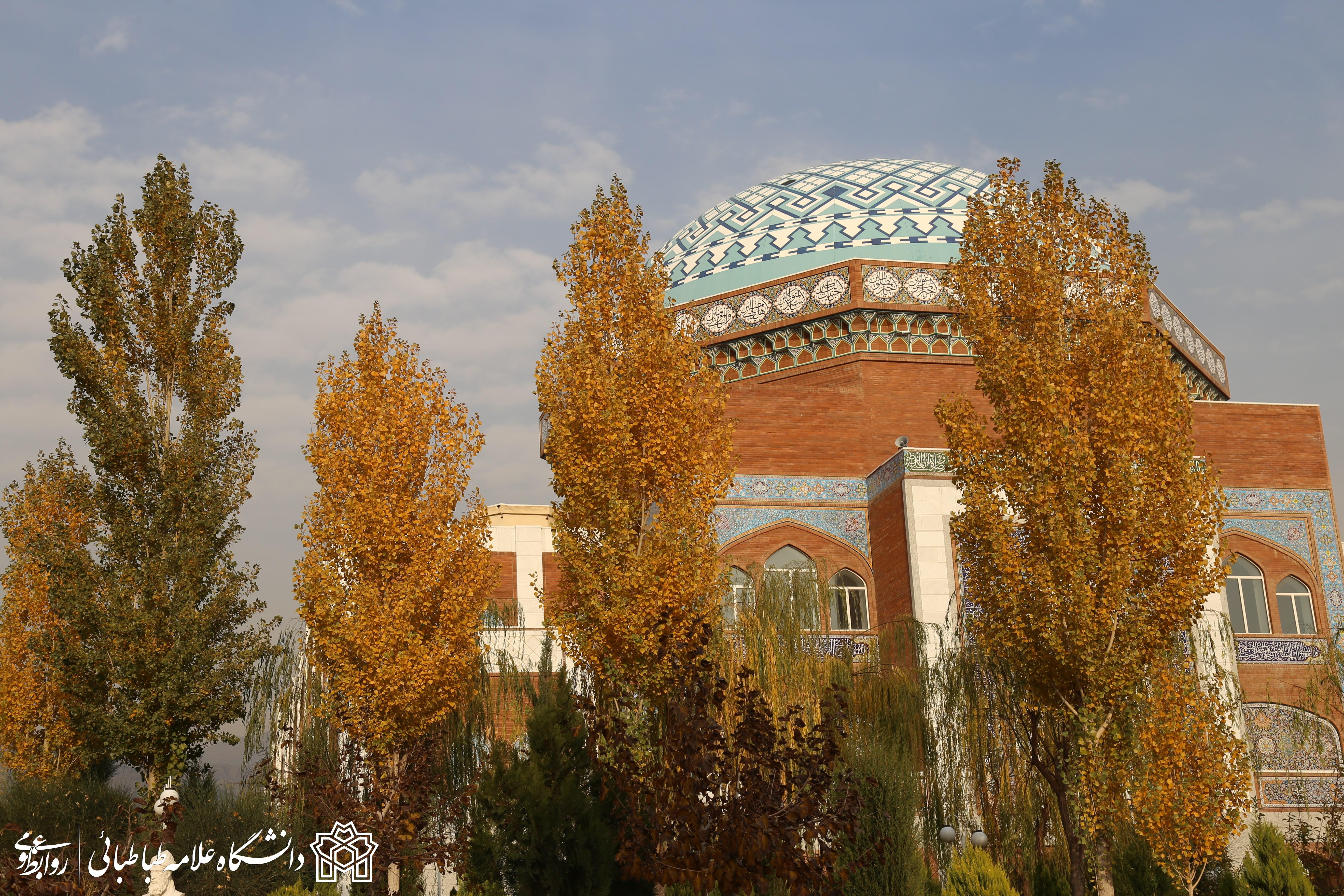 (تصاویر) زیبایی های پاییز در دانشگاه علامه طباطبائی
