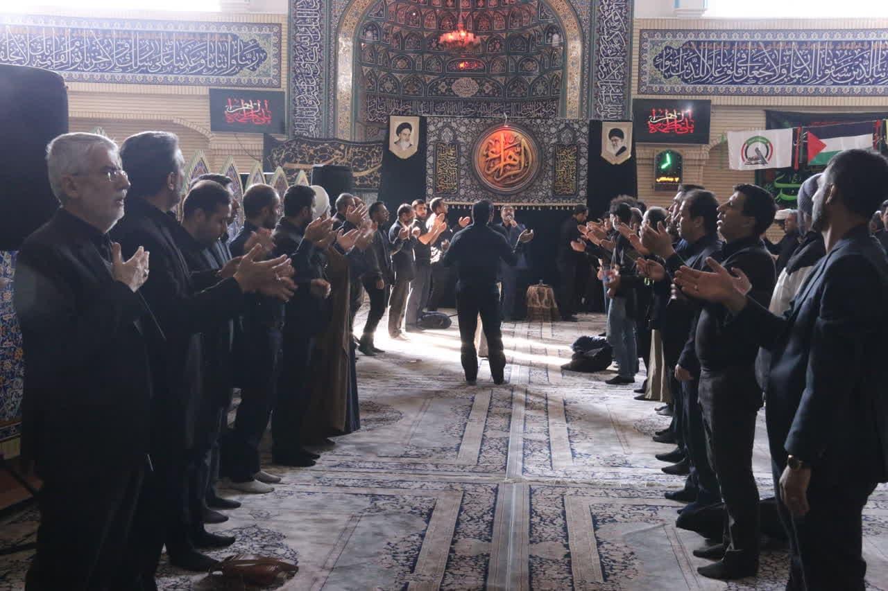 مراسم عزاداری شهادت حضرت فاطمه زهرا (س) در دانشگاه علامه‌طباطبائی