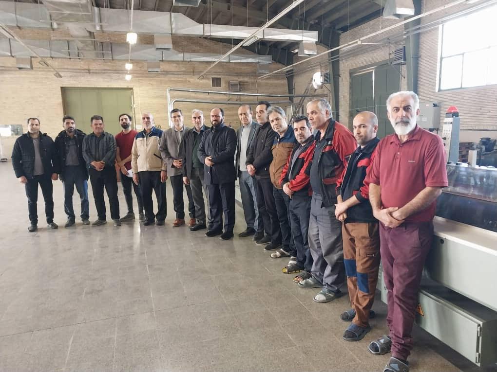 بازدید مدیر نظارت و ارزیابی از چاپخانه دانشگاه