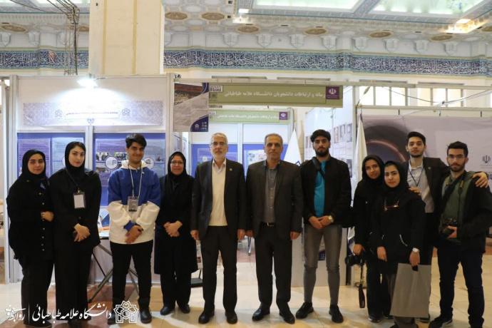 رئیس دانشگاه علامه‌طباطبائی از بیست‌وچهارمین نمایشگاه رسانه‌های ایران بازدید کرد