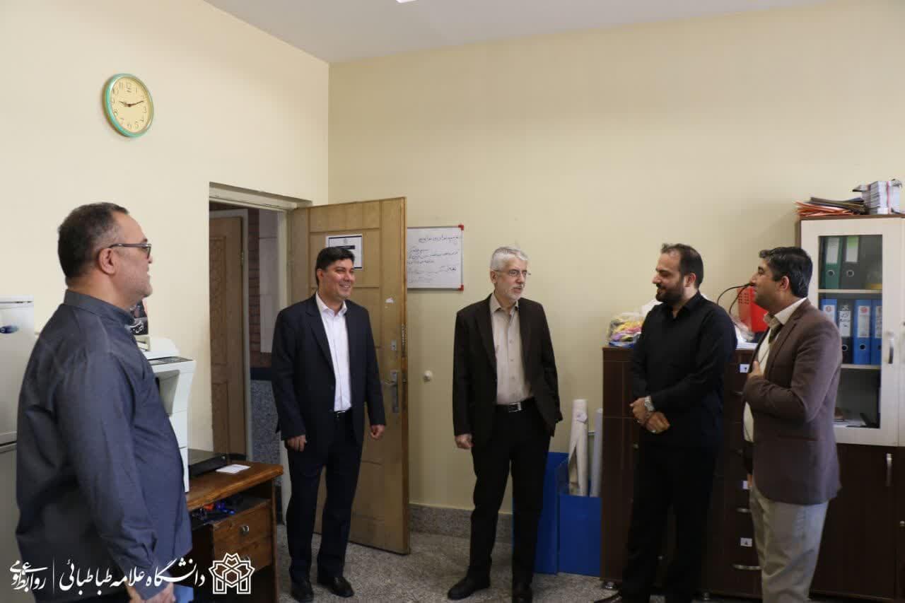 دیدار نوروزی رئیس دانشگاه علامه‌طباطبائی با مدیران و کارکنان سازمان مرکزی و معاونت‌های مختلف دانشگاه / گزارش تصویری