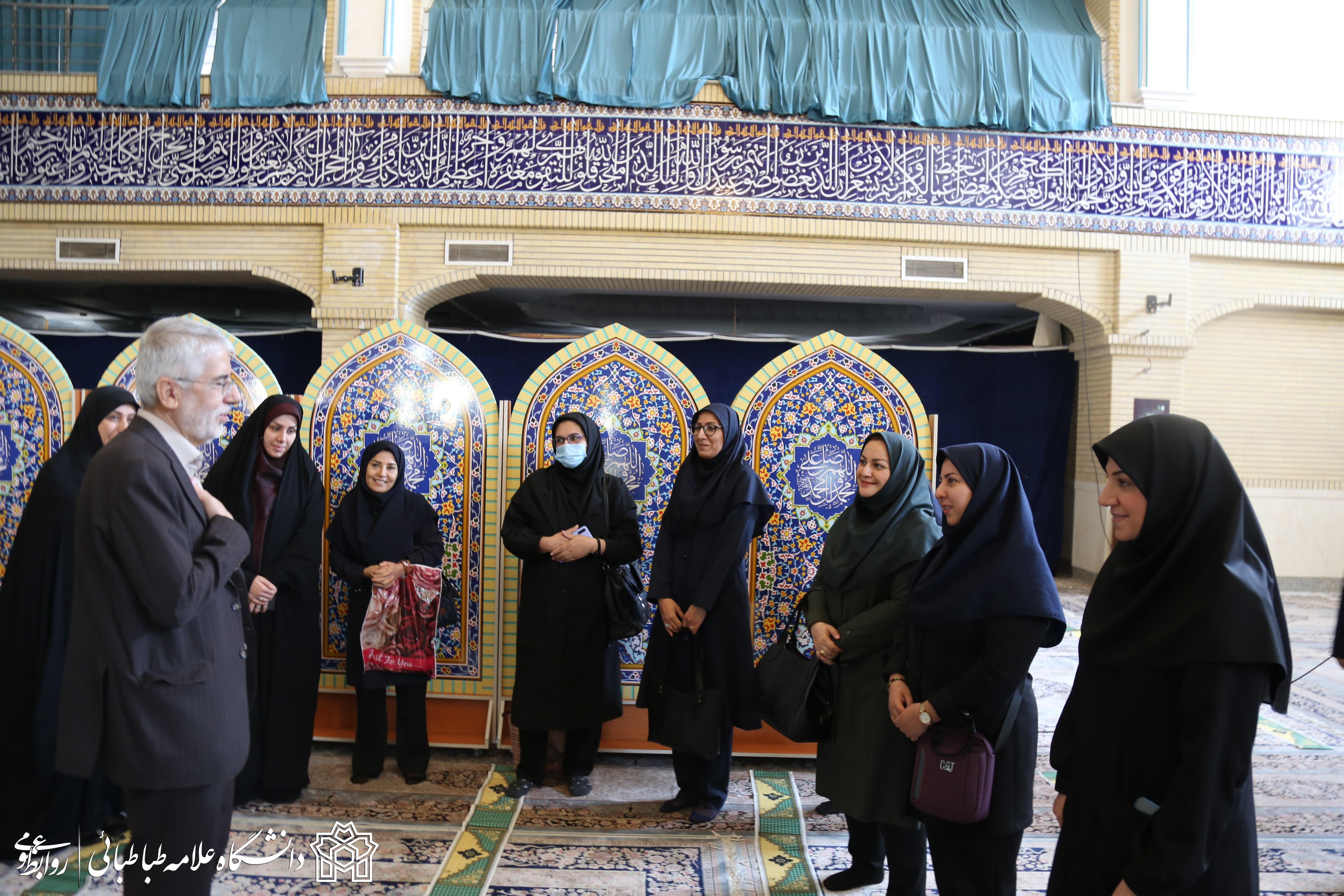 دیدار نوروزی رئیس دانشگاه علامه‌طباطبائی با اعضای هیئت علمی و کارکنان پردیس مرکزی/ گزارش تصویری