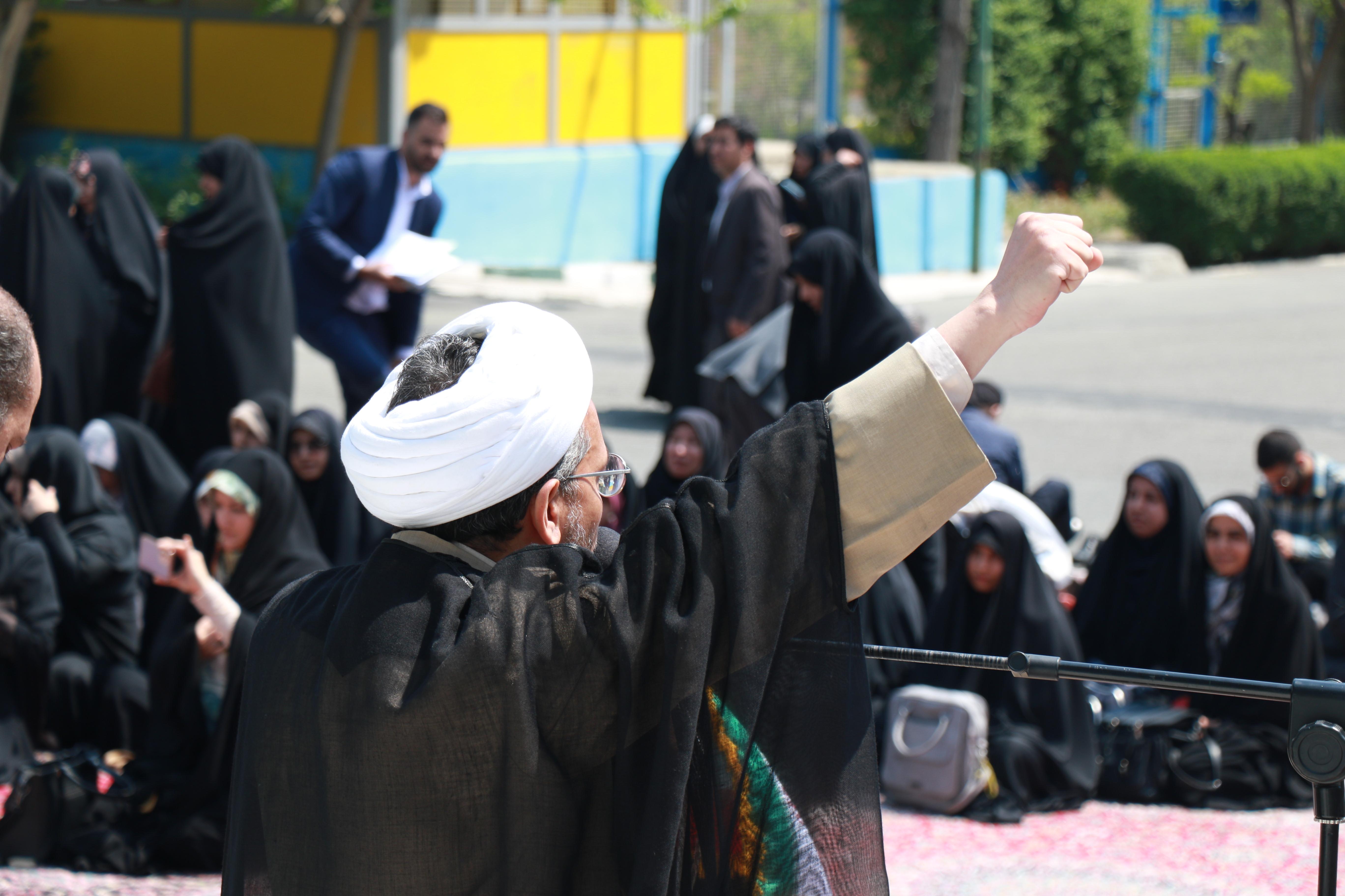 تجمع دانشگاهیان دانشگاه علامه‌طباطبائی در حمایت از پاسخ سپاه به صهیونیست‌ها