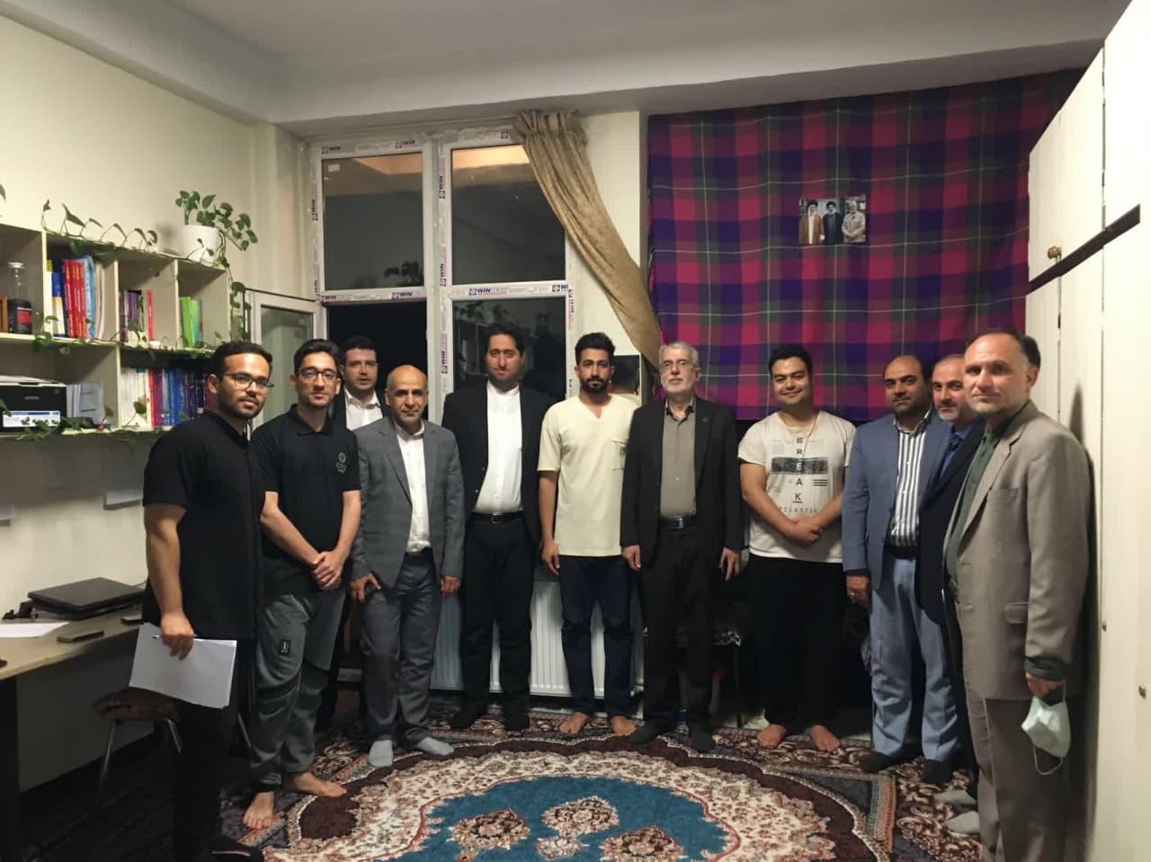 بازدید هیئت رئیسه دانشگاه علامه‌طباطبائی از خوابگاه پسرانه شهید همت