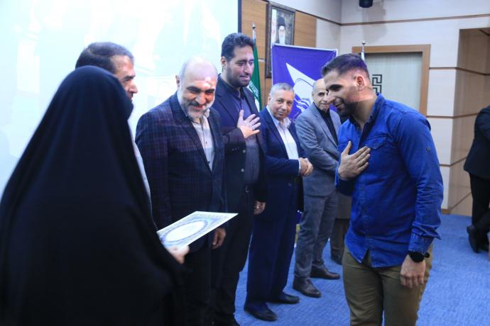 آیین تجلیل از دانشجویان مدال‌آور المپیادهای ورزشی دانشگاه علامه‌طباطبائی در سال ۱۴۰۲/ گزارش تصویری