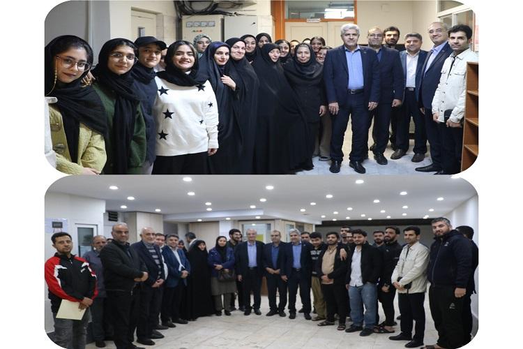 بازدید هیئت‌رئیسه دانشگاه علامه طباطبائی از خوابگاه‌های دانشجویی به مناسبت ماه دانشجو