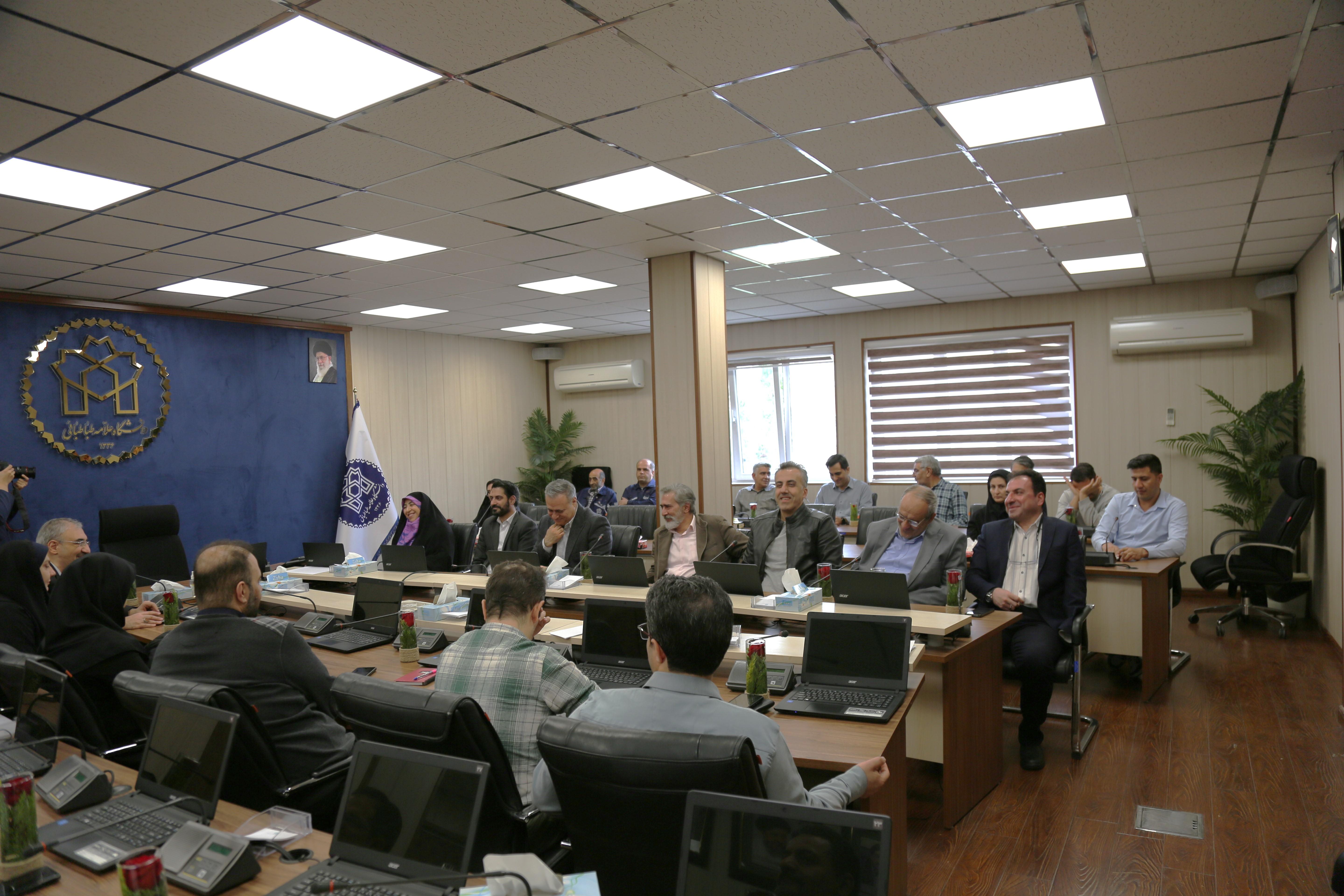 تقدیر از مهندسان دانشگاه علامه طباطبائی به مناسبت روز مهندس