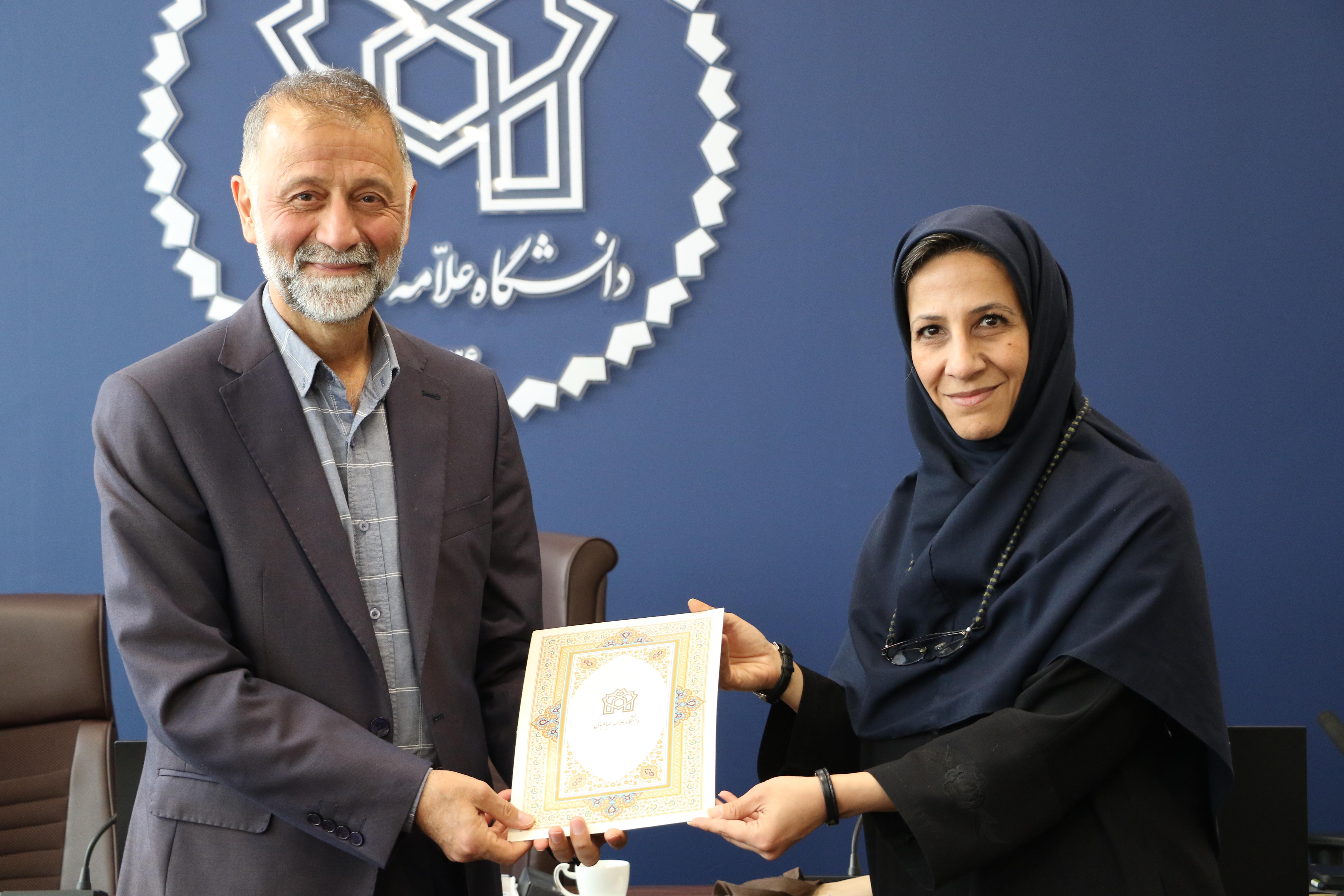 دکتر حسین کلباسی اشتری، سرپرست پژوهشکده تحول علوم انسانی دانشگاه علامه طباطبائی شد
