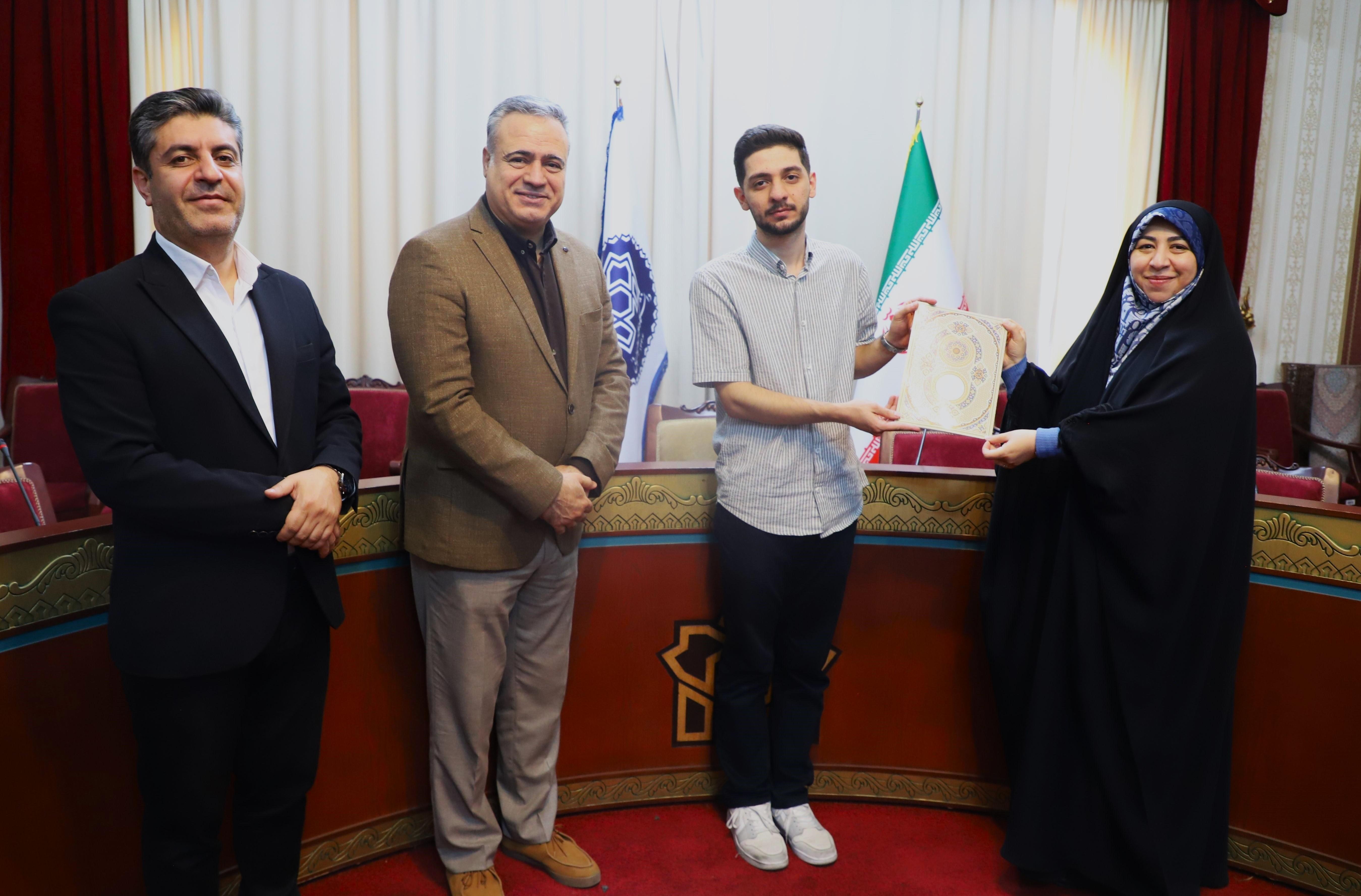 مشاور جوان معاون فرهنگی و اجتماعی دانشگاه علامه طباطبائی منصوب شد