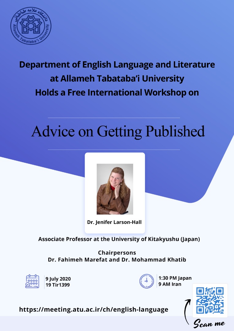 Free online workshop in Advice on Getting Published