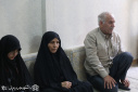 جمعی از دانشگاهیان دانشگاه علامه‌طباطبائی با خانواده شهید عجمیان دیدار کردند